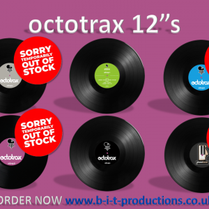 1 OCTOTRAX 12" RELEASES - OCTOEP5, OCTOEP4, OCTOEP3, OCTOEP2, OCTOEP1, Blast From The Past EP