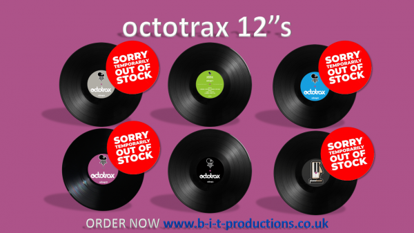 1 OCTOTRAX 12" RELEASES - OCTOEP5, OCTOEP4, OCTOEP3, OCTOEP2, OCTOEP1, Blast From The Past EP