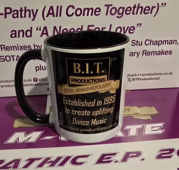 B.I.T. Productions Anniversary Mug - 25th or 30th