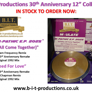 1 BIT30-1 M-ULATE "M-Pathic E.P. 2025" Limited Edition 30th Anniversary Promo