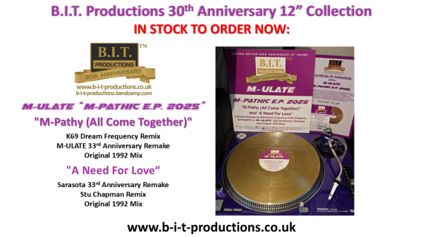 1 BIT30-1 M-ULATE "M-Pathic E.P. 2025" Limited Edition 30th Anniversary Promo