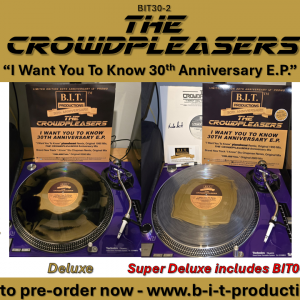 1 BIT30-2 The Crowdpleasers "I Want You To Know 30th Anniversary E.P." Limited Edition Promo
