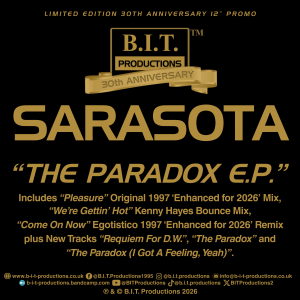 1 BIT30-5 Sarasota "THE PARADOX E.P." Limited Edition Promo PRE-ORDER