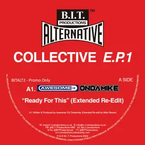 1 BITALT2 - Awesome 3 OnDaMike "Ready For This" (Extended Re-Edit) Digital